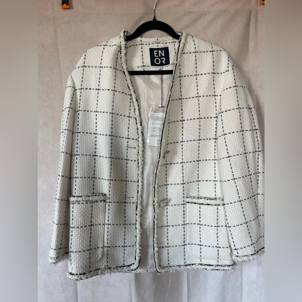 Tweed Jacket - EN/OR W concept - F Size = one size
